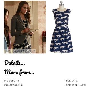 Panther dress ASO PRETENDING LITTLE LIARS SPENCER